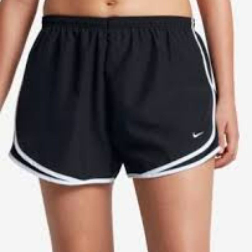 Nike Dri Fit black running shorts plus size